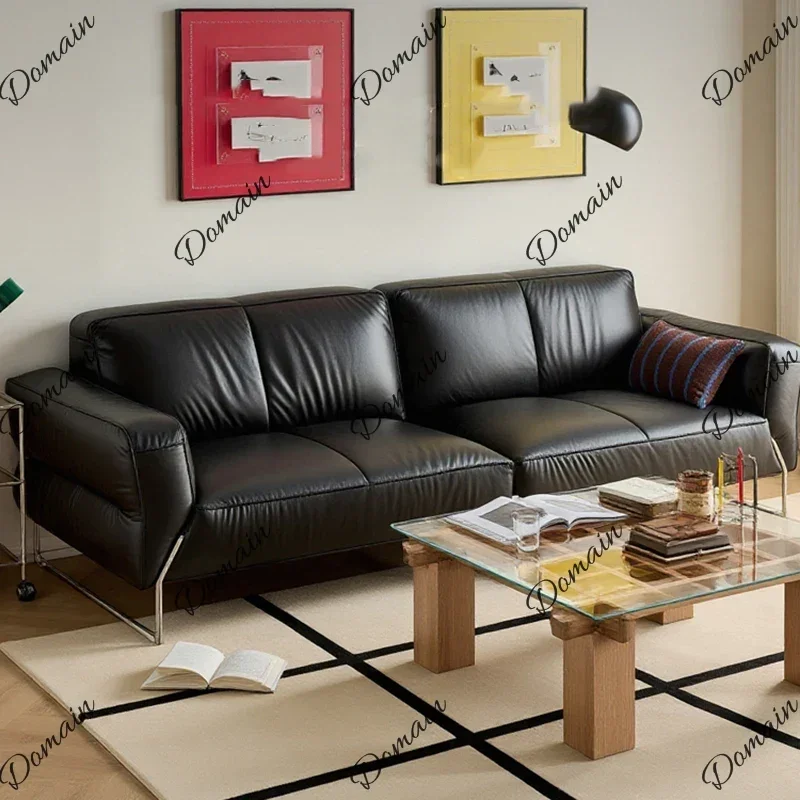 XX Leather Replica Living Room Sofas Individual Designer Armchair Living Room Sofas Minimalist Lazy Sillon Cama Trendy Furniture