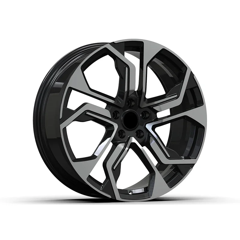 Pcd 5X120 Black Machined Face Alloy Tires Hub Rims New Energy Passenger Car Wheel For NIO