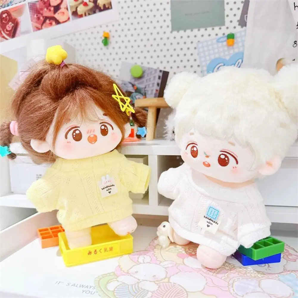 T-shirt créatif 10/20CM, jeu de dressage à langer, vêtements de maison, accessoires Photo, Mini T-shirt creux en coton pour Cosplay