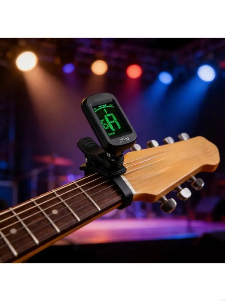 Advanced Guitar Tuner with LCD Display Suitable for Accurate and Easy Use
