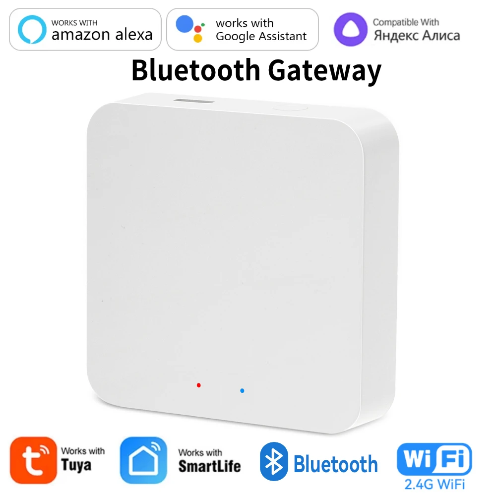 Tuya ZigBee Multi-mode Gateway Hub Smart Home WiFi Bridge Bluetooth Mesh Smart Life Afstandsbediening Werkt met Alexa Google Alice
