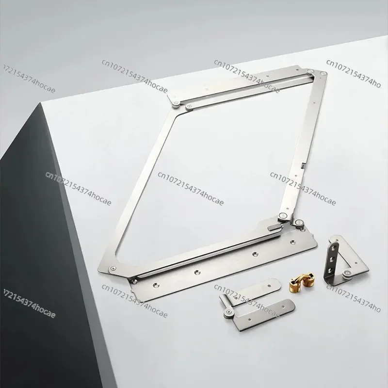 Folding Doors Invisible Doors Hinges Sliding Sky and Earth Axes Wooden Doors Flat Folding Hardware Accessories Hinges 180°
