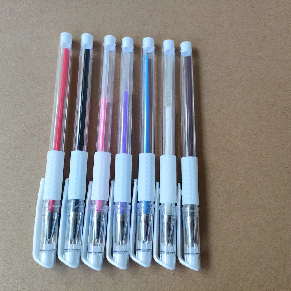1Pc Tattoo Skin Marker Pen White Black Pink Color Pen for Permanent Makeup Eyebrow Scribe Waterproof Brow Pencil Tattoo Tools