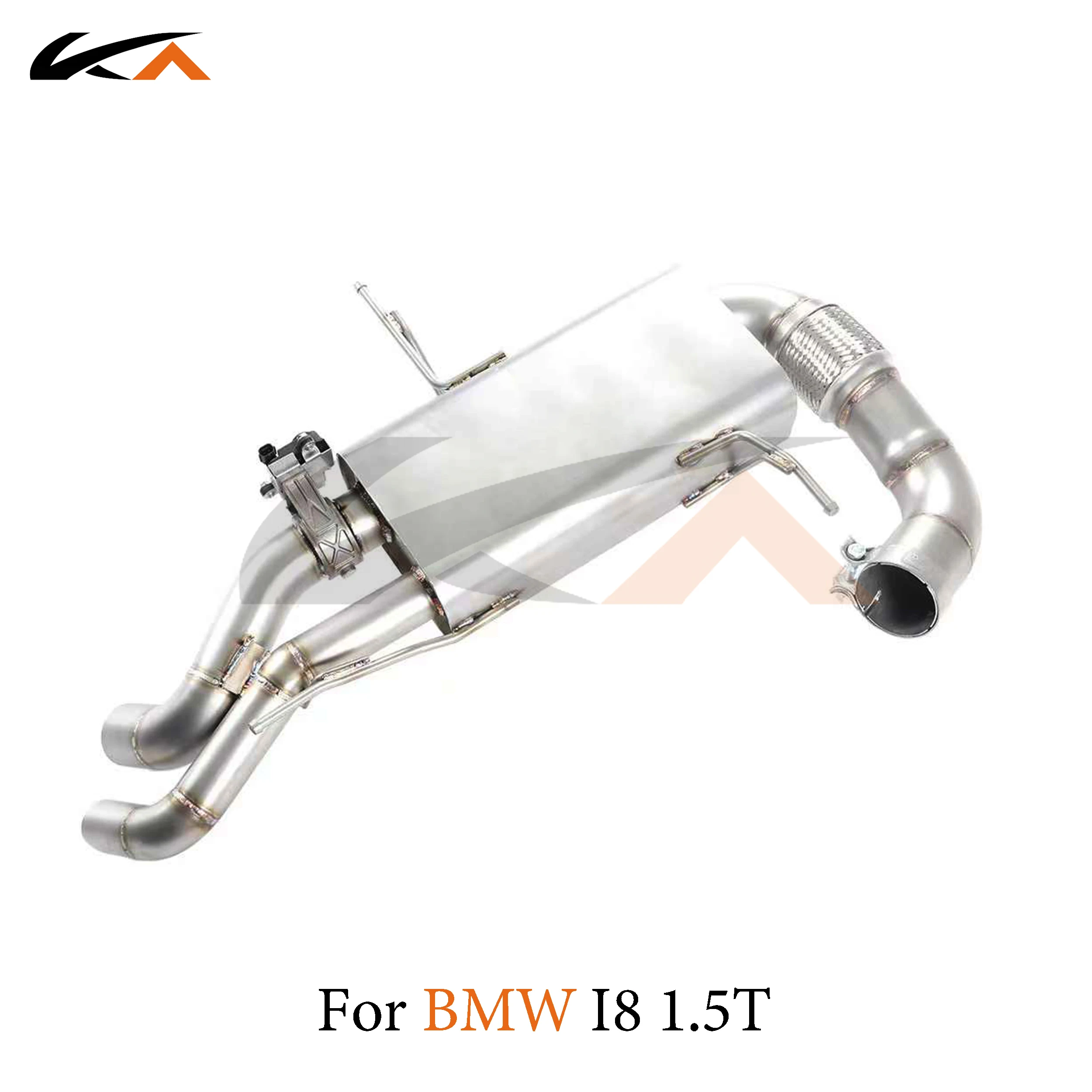 KA Tuning exhaust system stainless catback for BMW i8 1.5t performance auto parts muffler valve car accessories