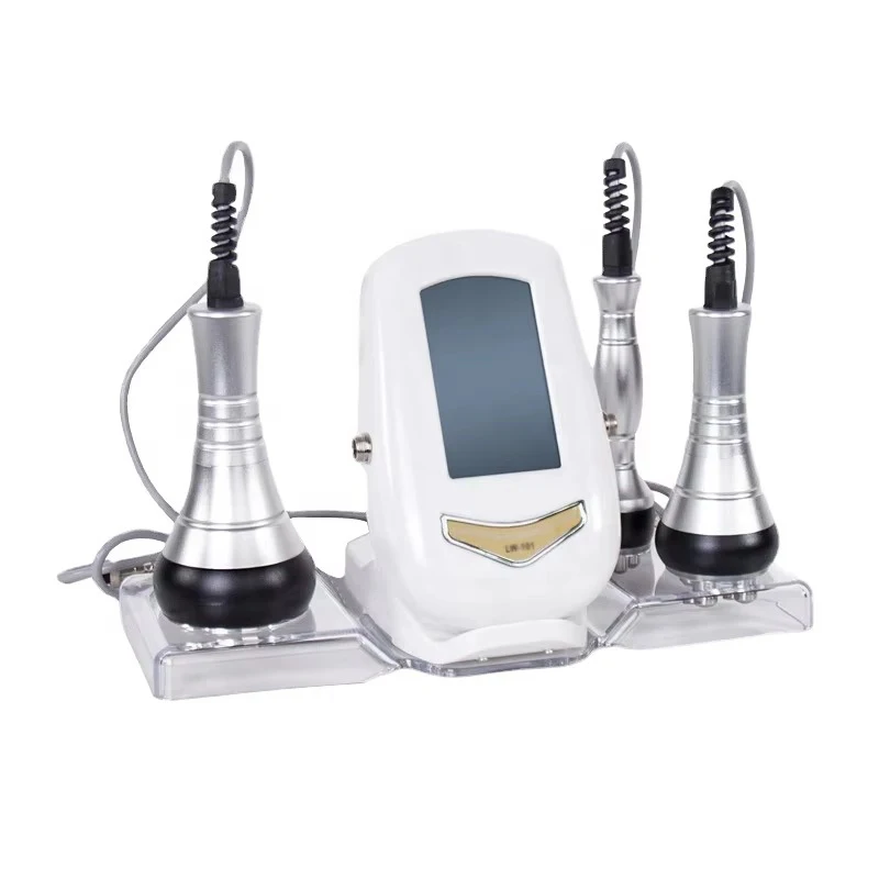 Dispositivo facial Lipo da frequência profissional do Ems, máquina do emagrecimento do corpo, queimador gordo, RF, perda de peso, 40K, 3 em 1