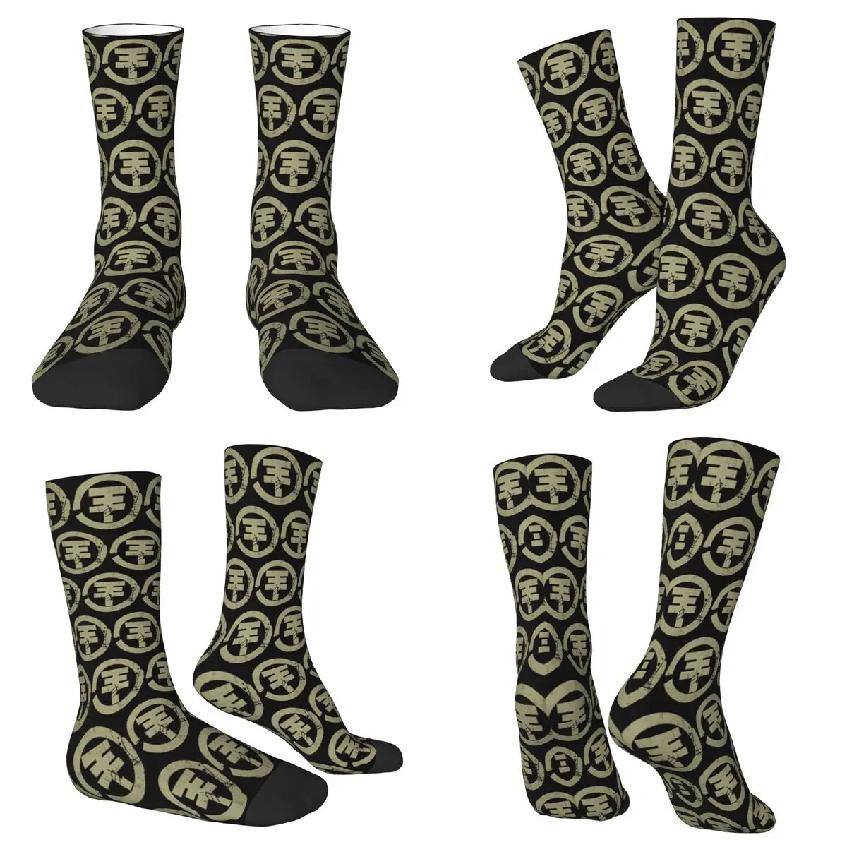 All Seasons Crew Stockings Tokio Hotel Logo Socks Funny Long Socks for Men Women Valentine's Day Gifts