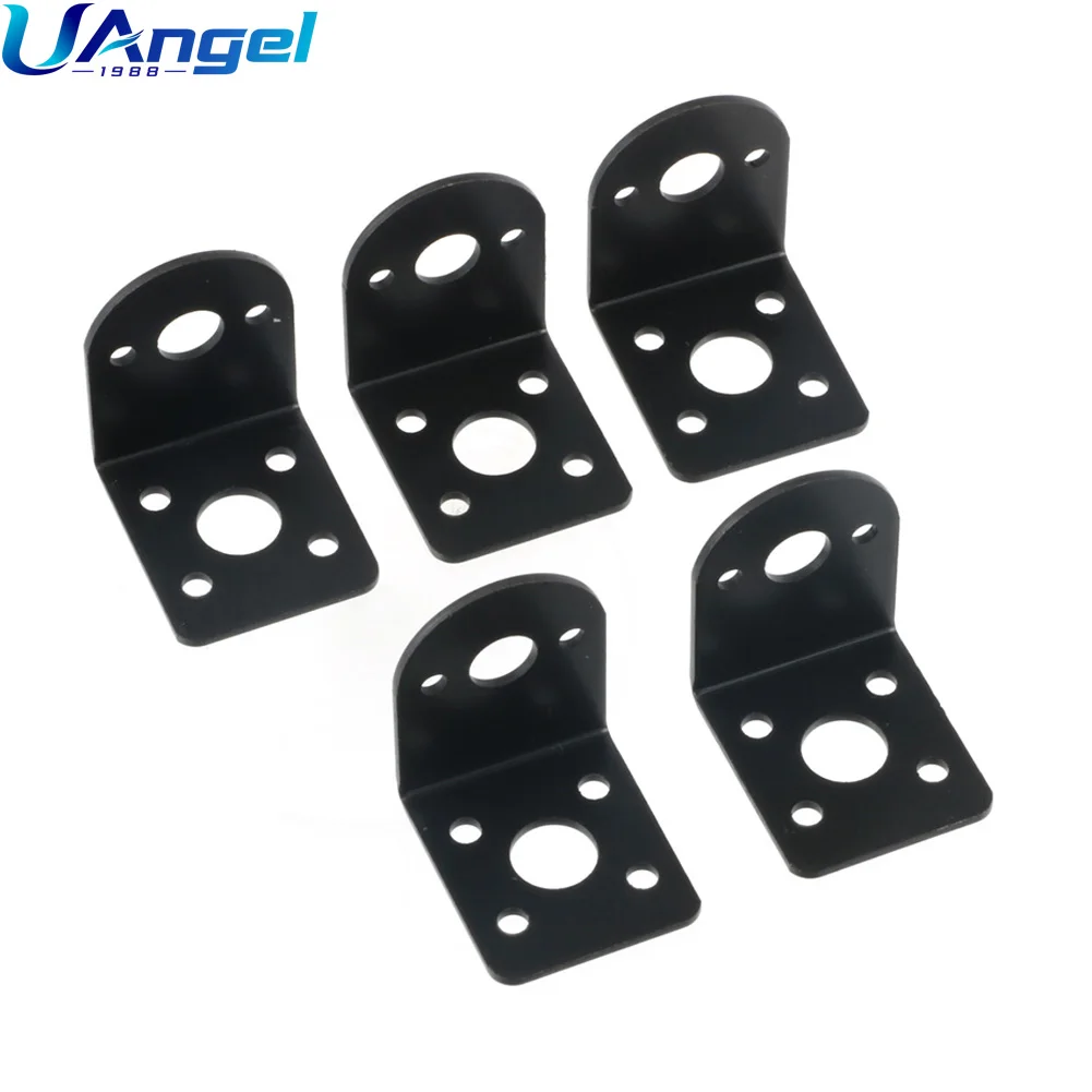 5pcs 370/380/385/390/395 DC Motor Mount Bracket 3 Series Universal L Shaped Fixing Mounting Brackets