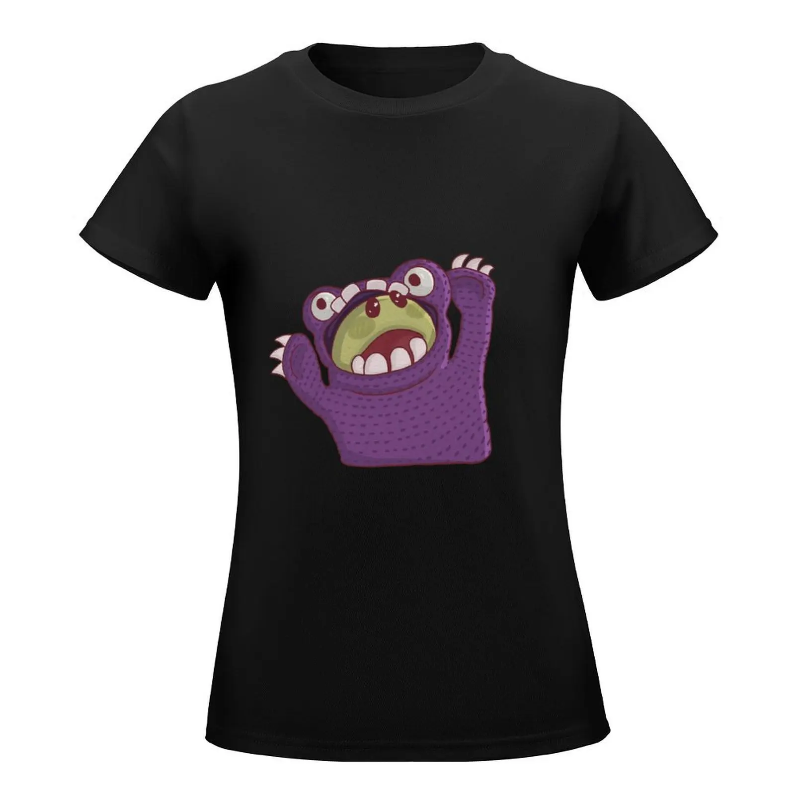 Nanalan, Roar! T-Shirt blacks vintage quick-drying summer tops Women t-shirts