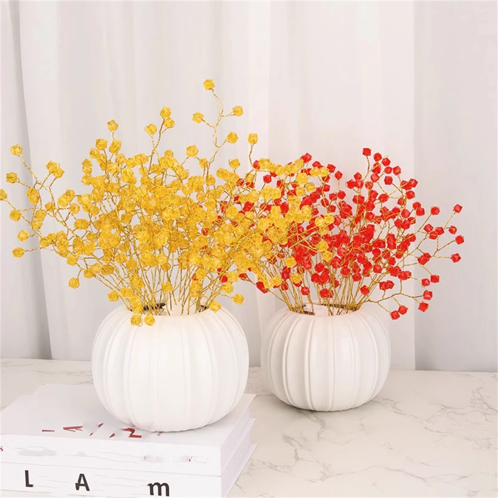 

1PC Ceramic Vase Handmade Pumpkin Bottle Lucky Starry Modern Home Decoration Table Decoration Halloween Christmas Gift Decoratio