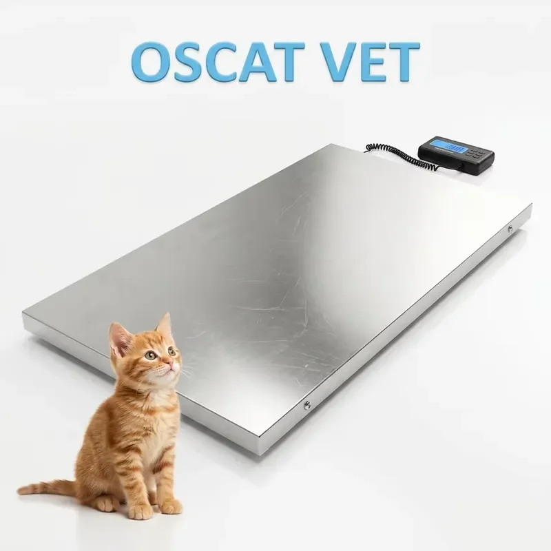 OSCAT Veterinary Equipment Accurate Large Platform Electronic Pet Scale Reusable Scales for Big Dogs for Diagnosis