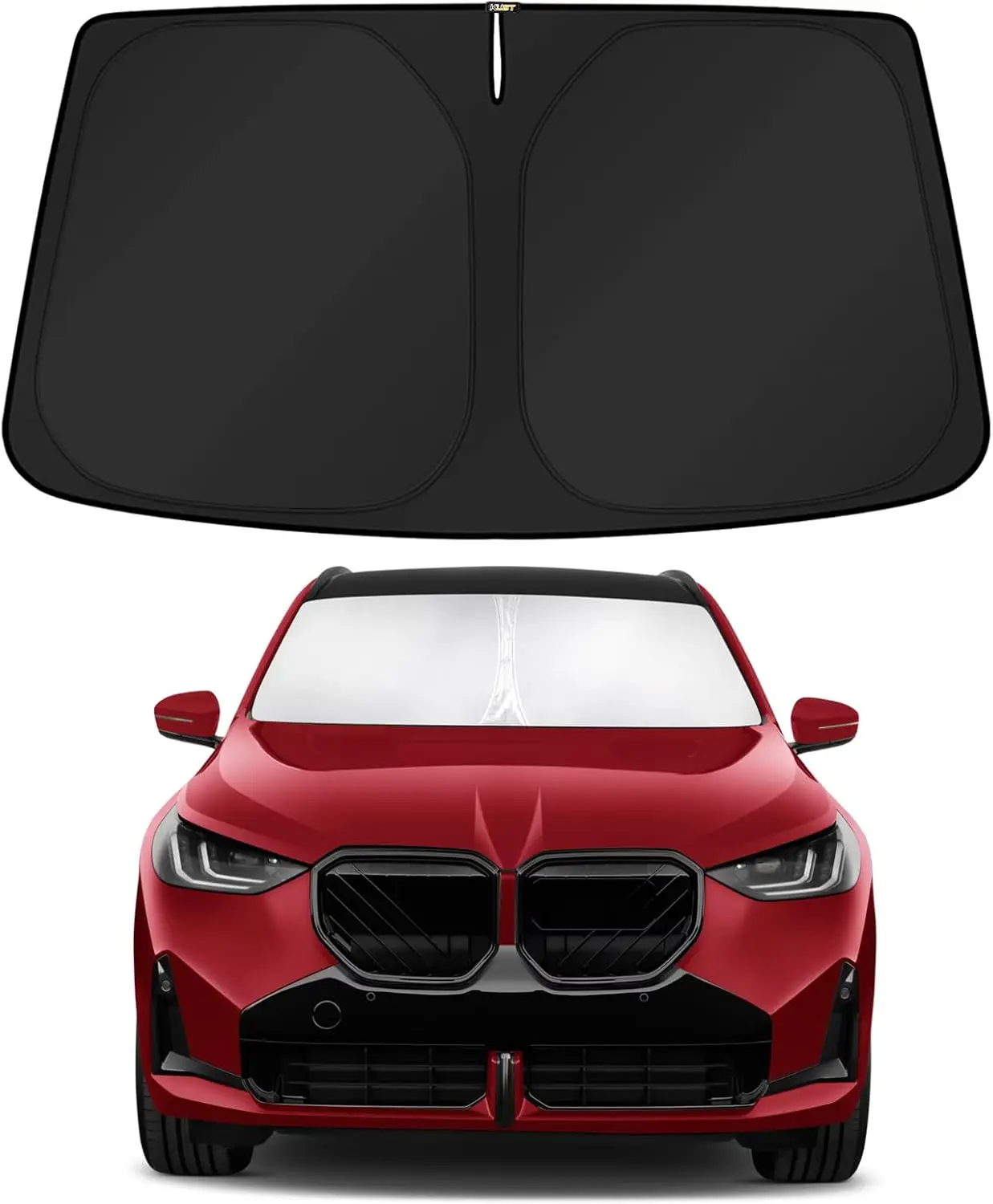 

Custom Fit Windshield Sun Shade for BMW X3 2025 2026 Sunshade Foldable Sun Visor Protector Blocks UV Rays Keep Your Car Cooler