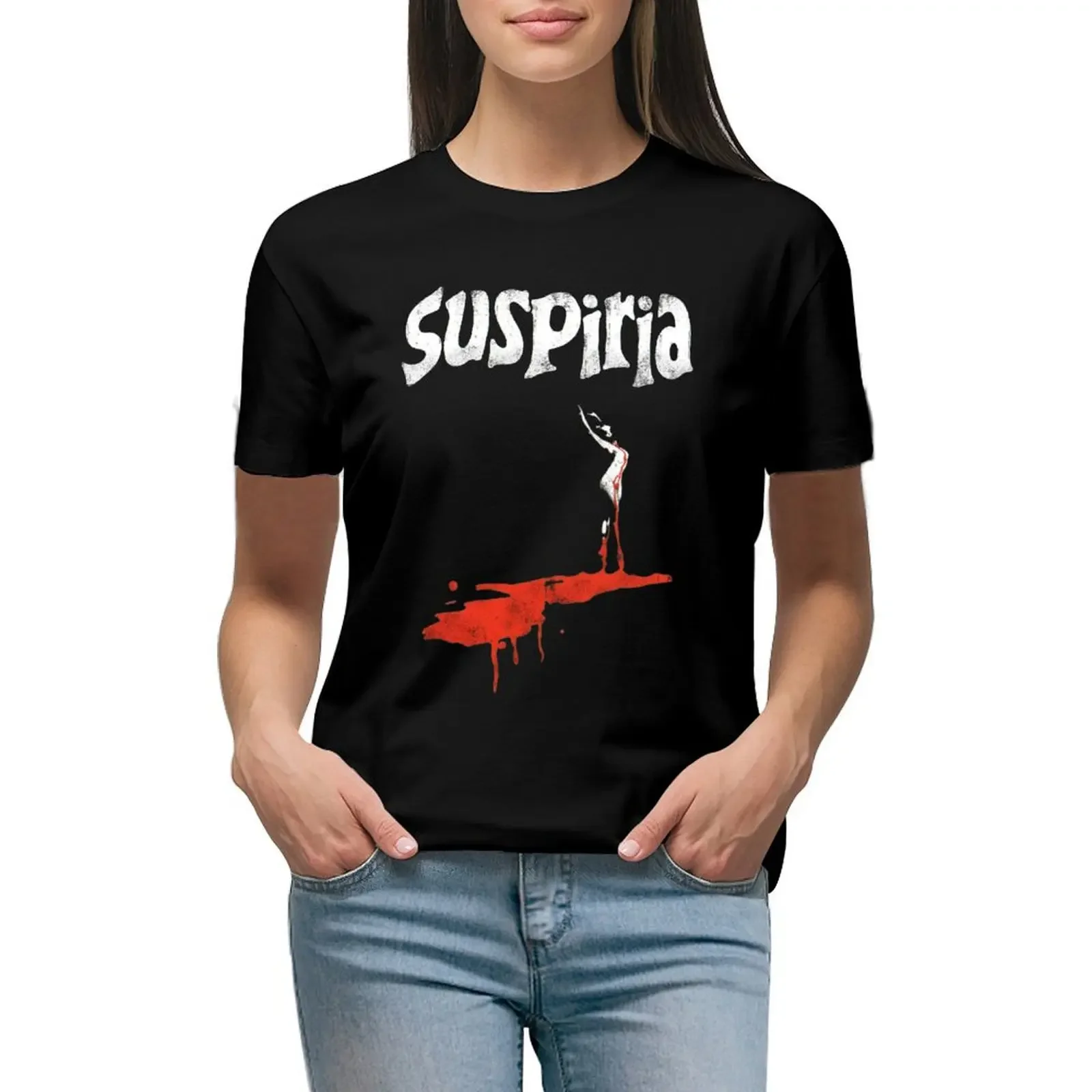 

Suspiria T-Shirt quick drying oversized oversized workout shirts for Women