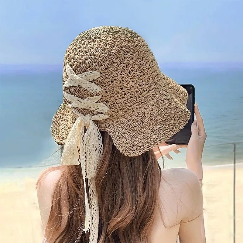 New women's hat UV and vacation