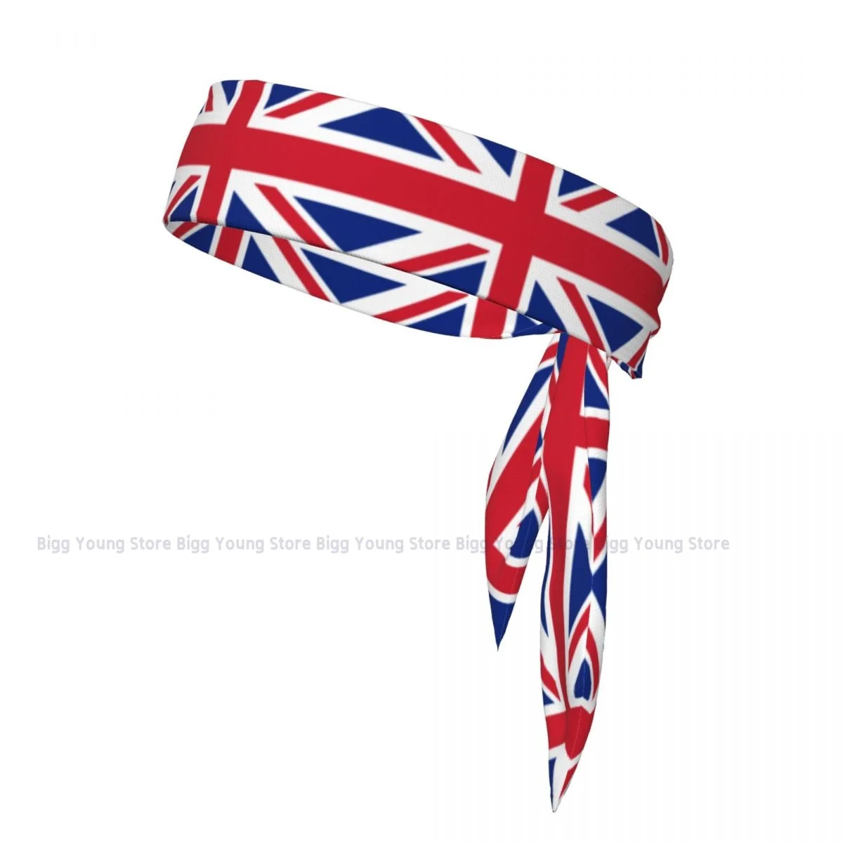 Bandanas Hairband Head Tie United Kingdom Flag Sports Headband for Running Tennis Karate Athletics Brief Style