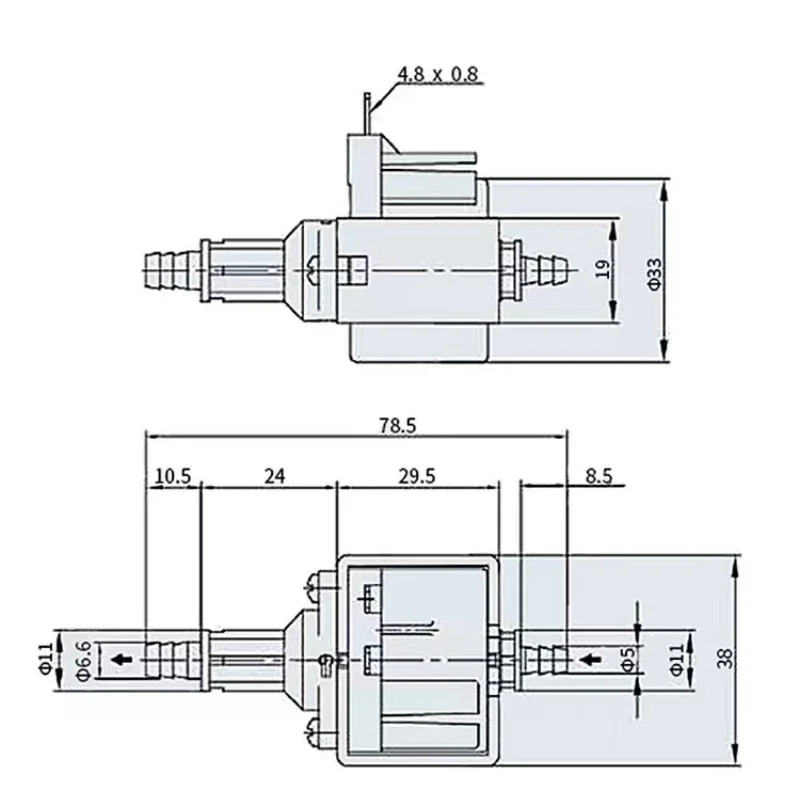 Electromagnetic Pump  JYPC-2 16W 220V-240V Solenoid Pump Hanging Ironing Machine Water Pump