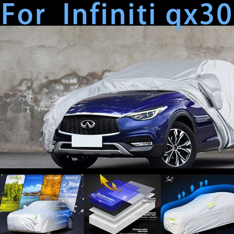 

For infiniti QX30 Car protective cover,sun protection,rain protection, UV protection,dust prevention auto paint protective