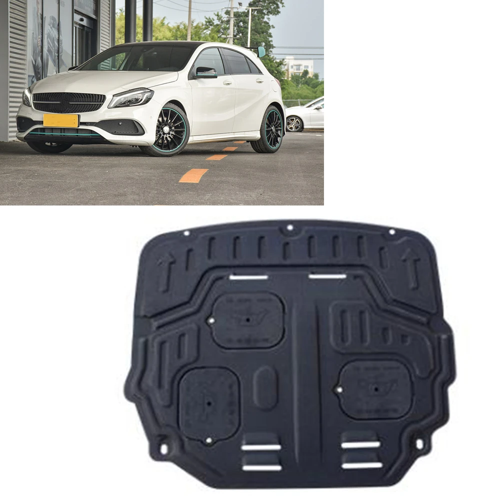 Car Under Engine Mudguard Board Splash Mud Fender Shield Plate Cover For Mercedes Benz A180 A200 1.6T 2.0T 2013-2017