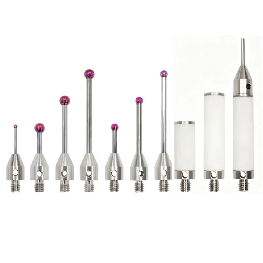 Three dimensional probe, three coordinate measuring needle, ruby probe, CNC machine tool probe, touch measuring needle thread M4