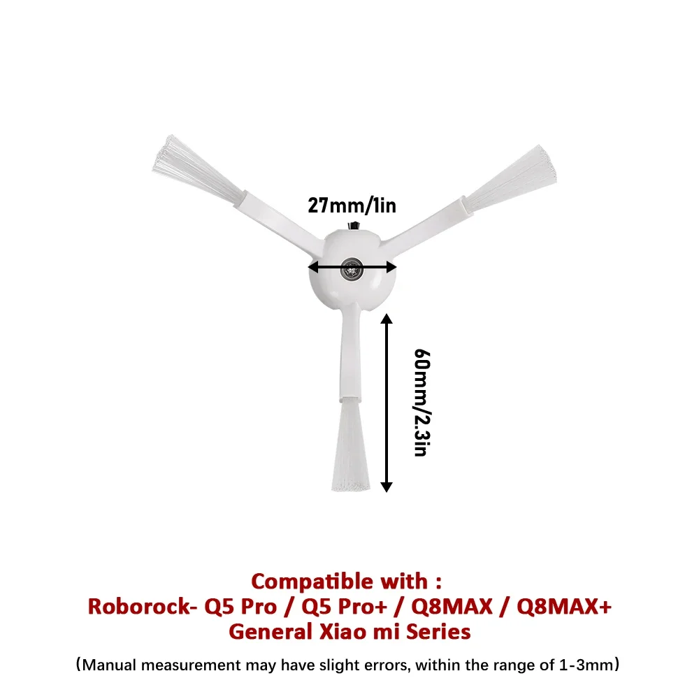 Kompatibel Für Roborock S8 S8 Pro Ultra S8 + Roboter Staubsauger Wichtigsten Pinsel Seite Pinsel HEPA-Filter Mopp Tücher staub Taschen Teile – Detail 6