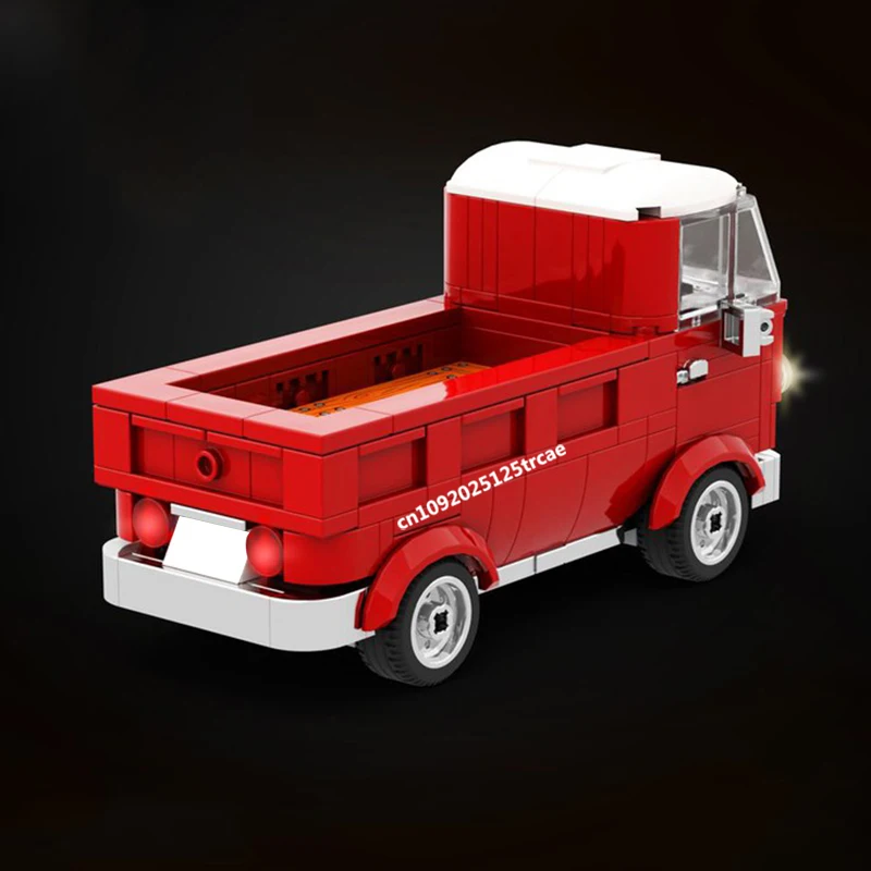 New 244Pcs Hot Selling City T1 Classic Truck Transportion Vehicle Model Building Blocks Diy Creative Ideas Kid Toy Birthday Gift