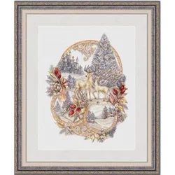 7413 Cross Stitch Sets Cross Stitch Paintings 14ct 18ct Stich Cross Stitch Kit Embroidery Needle Arts & Craft Complete Kit Hobby