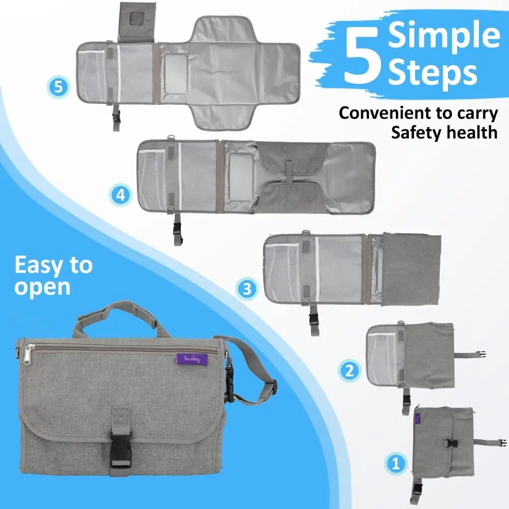 Travel Changing Station Newborn  Essentials Diaper Bag Diaper Changing Pad Changing Mat Portable Changing Pad