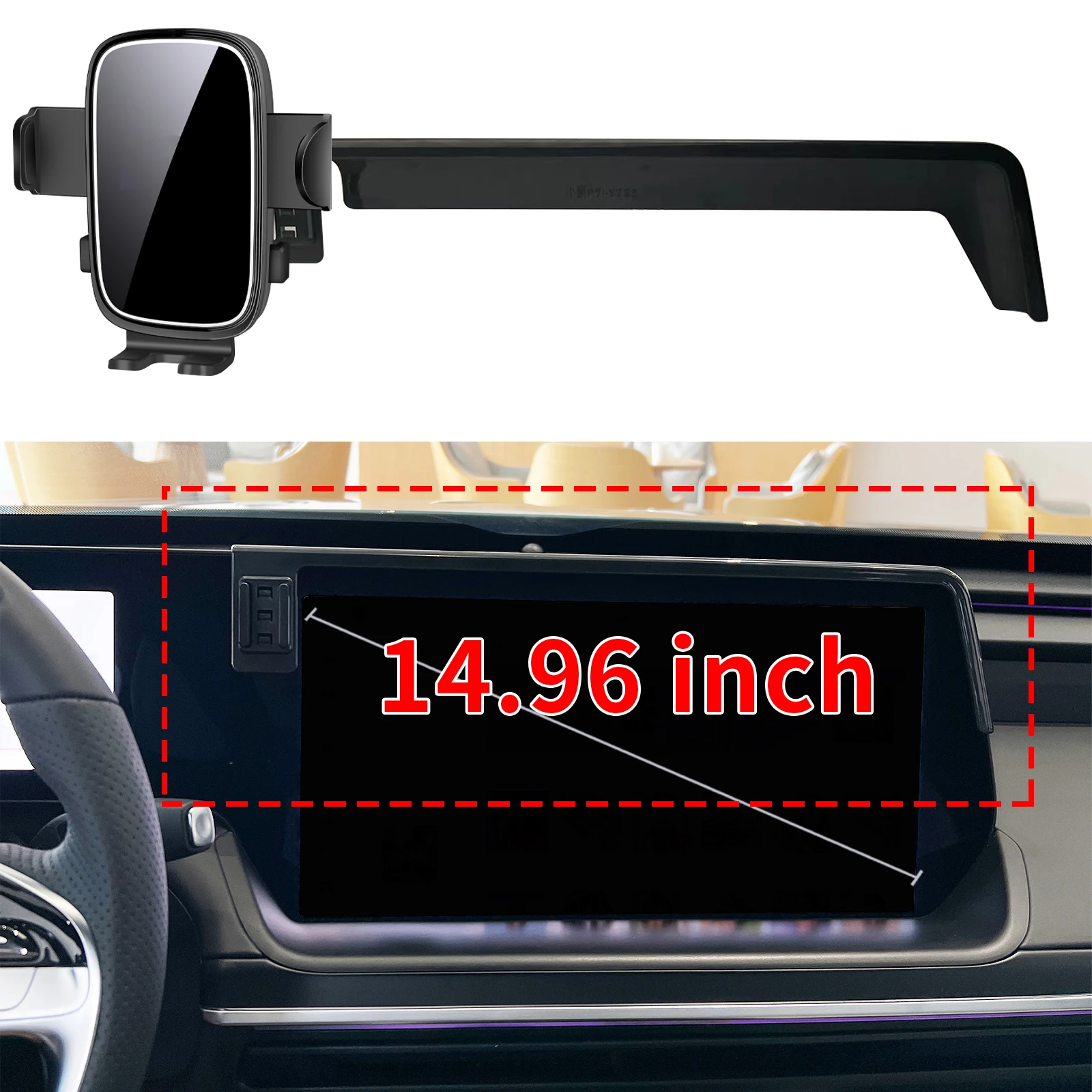 

fit for Xpeng G6 2023 2024 2025 2026 Custom Fit Phone Holder Mount Dashboard Screen Base No Drill Car​​ accessoires