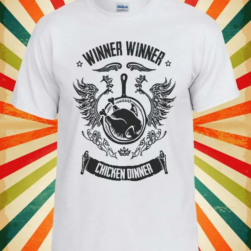 Winner Winner Chicken Dinner PUBG Men Women Vest Tank Top Unisex T Shirt 2096