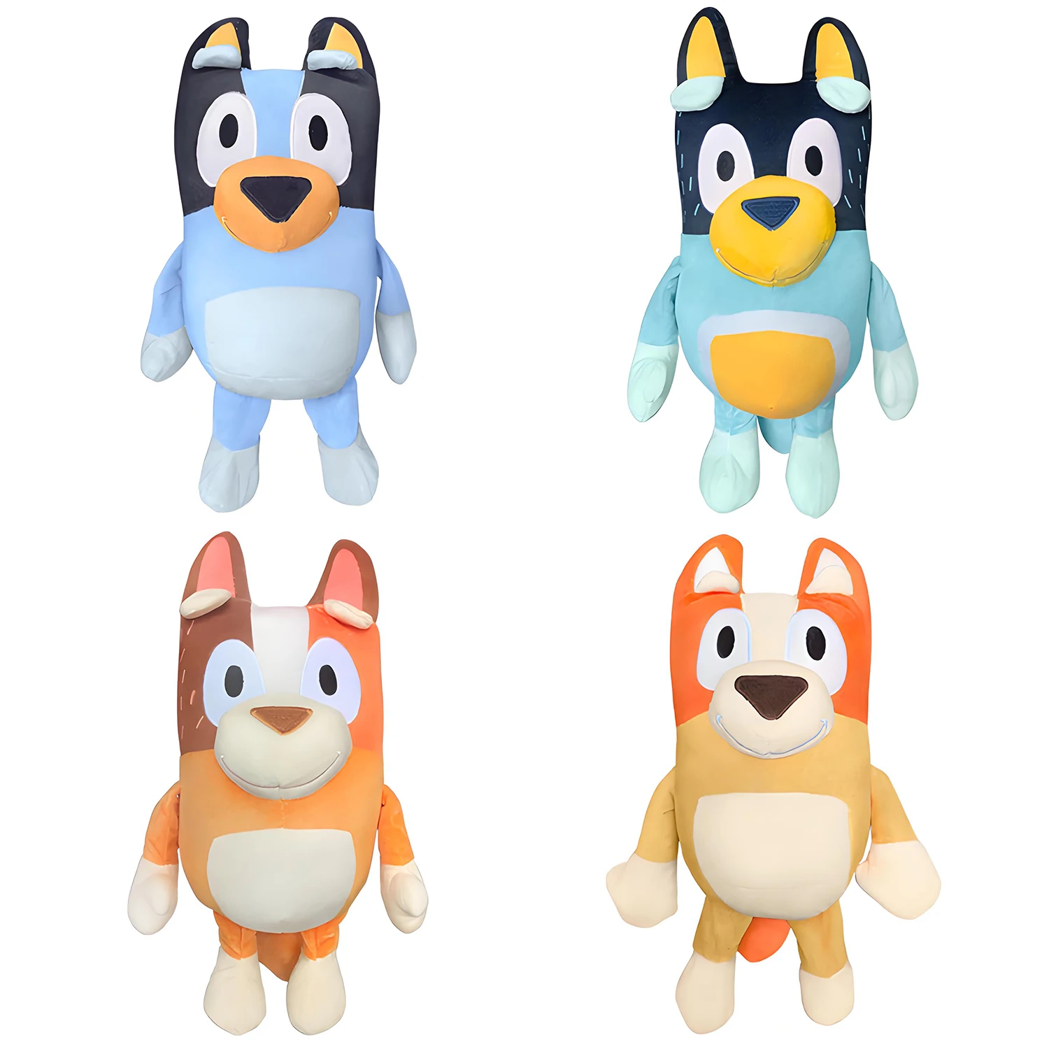 

40CM Bluey Bingo Family Plush Toys Anime Figure Dog Stuffed Dolls Hug Pillow Ornament Children's Birthday Christmas Gift
