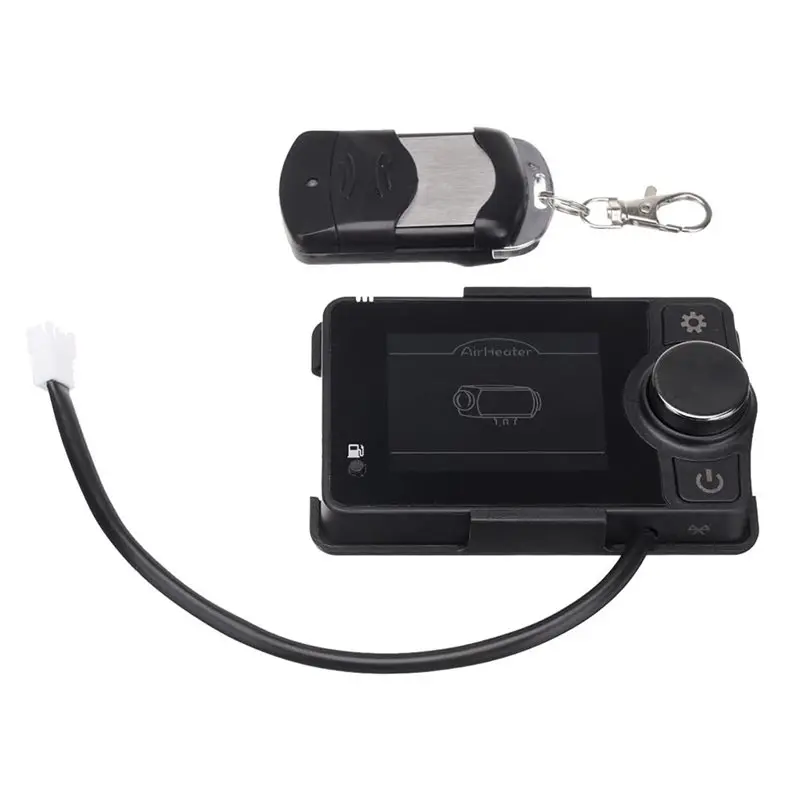 Stable-Large Screen LCD Display Digital Control Motherboard Universal 12V/24V Car Air Parking Heater Switch+ Remote Control Acce