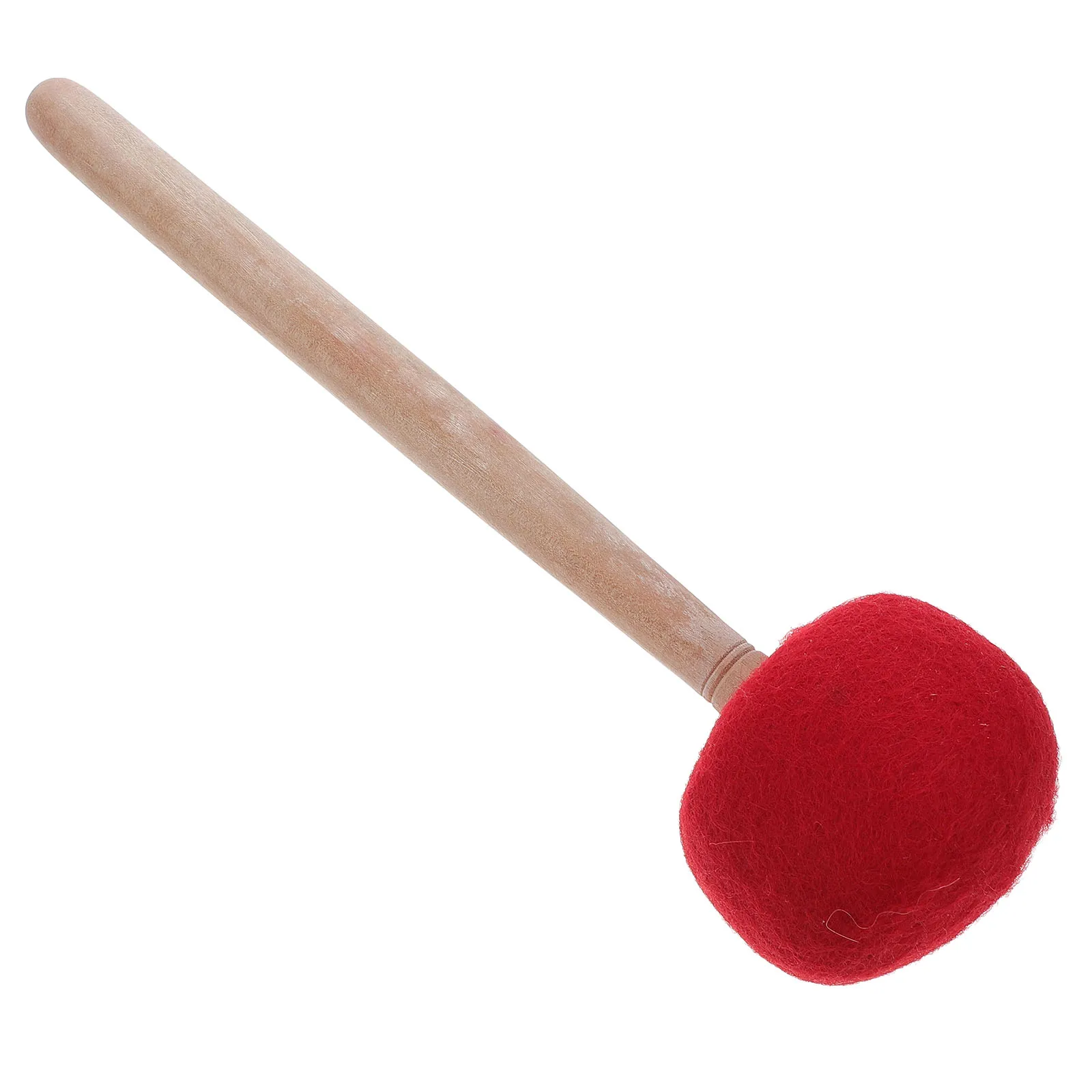 

Wool Felt Singing Bowl Mallet Sound Striker Tibetan Bowls Singing Bowl Stick Accessory Portable Meditation Yoga Wooden