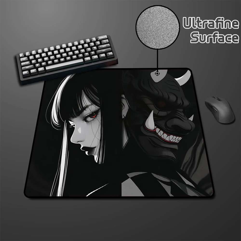 E-Sports Gaming Mouse Pad Gamer Professional FPS Mousepad Game Locking Edge Balance Computer Mouse Mat Premium Keyboard Pad Oni