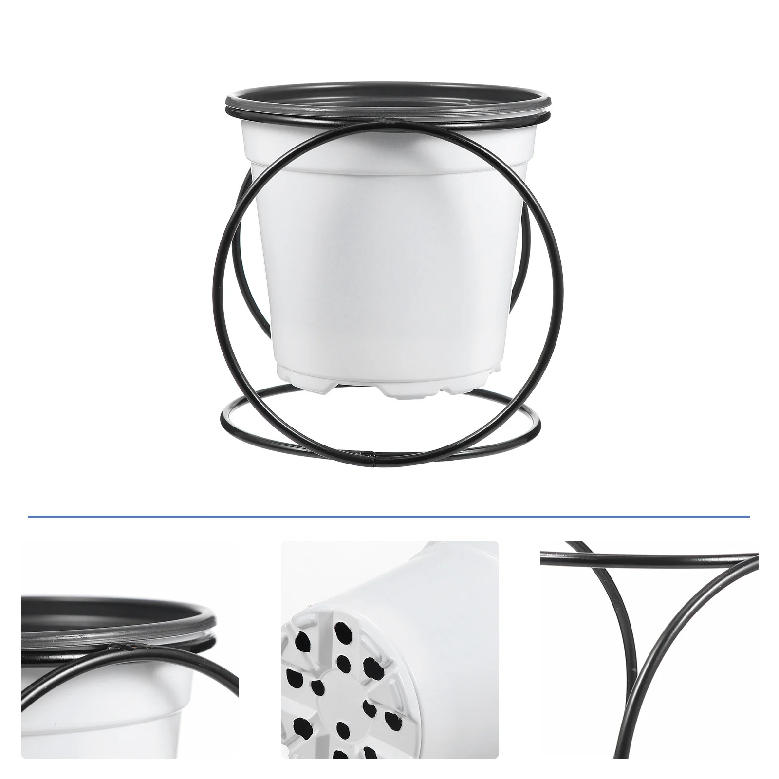 

Hard And Plastic Flower Pot Rack Desktop Planter Home Plants Pot Flower Stand Decorative Flower Stand