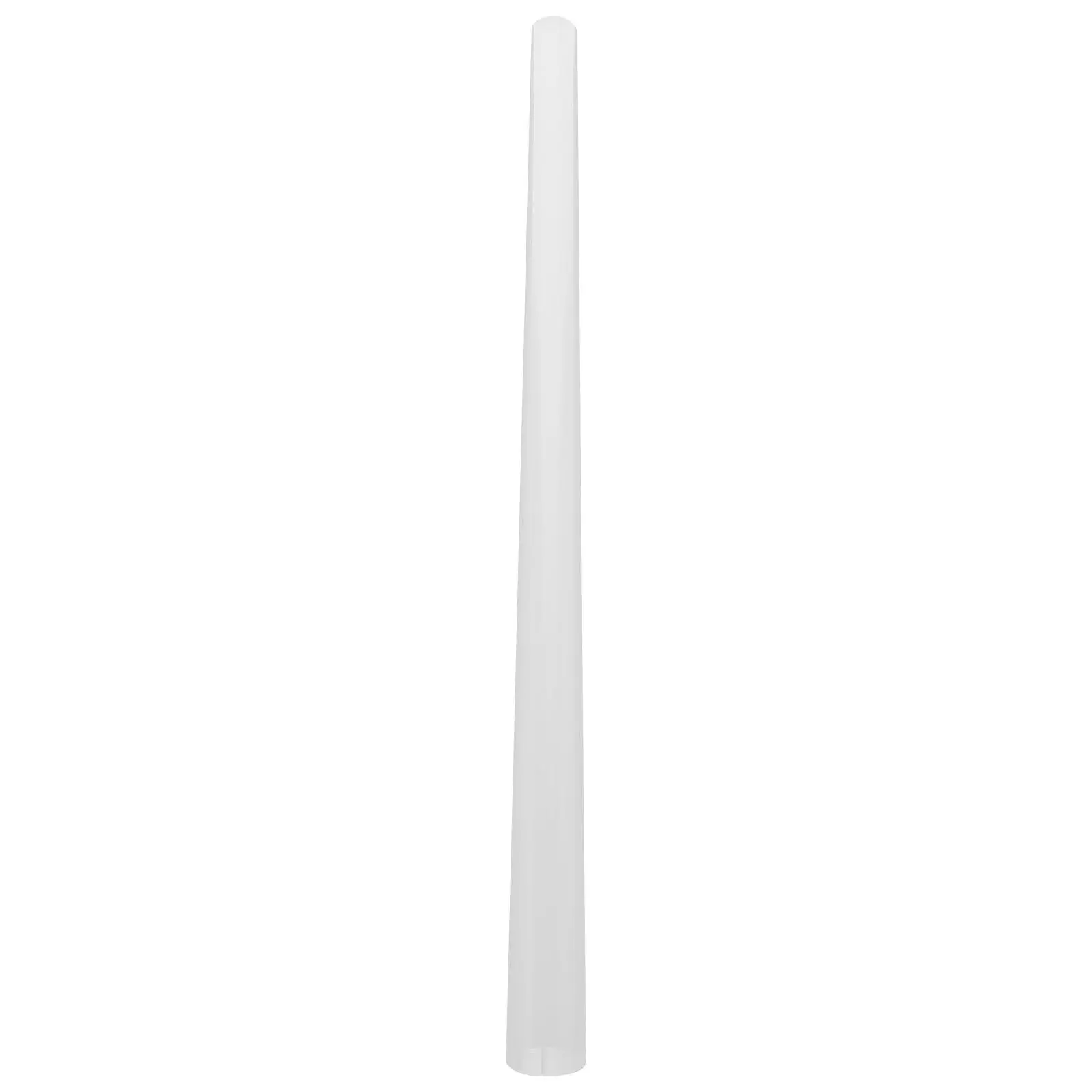 Plastic Tube Light Diffuser Cover 23.2 Inch for LED Fluorescent Lamps Bright Uniform Glare Free Lighting Living Room Kitchen