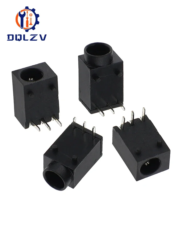 Connecteur de prise d'alimentation cc 3 broches, aiguille DC003 1.3MM DC-003 3.5x1.3mm