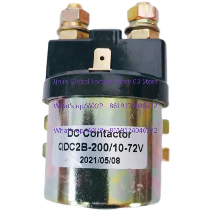 Electric vehicle tail plate forklift stacker pallet truck start DC contactor relay 12V24V60V72