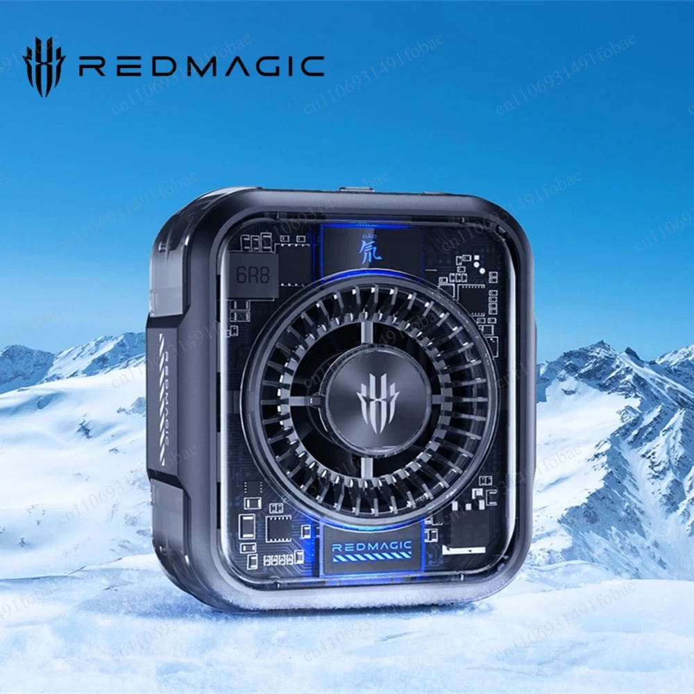 Redmagic Cooler 5 Magnetic Ice 30W Semiconductor Dissipation Game Radiator Minimum Fan Cooling -10℃ for Xiaomi Iphone Nubia