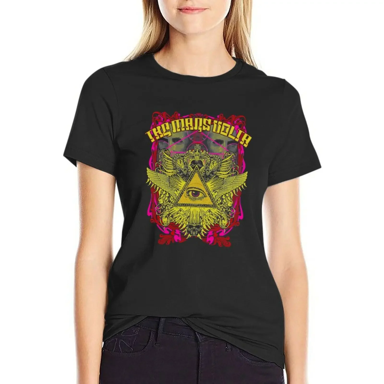 

The Mars Volta 1 MenS T-Shirt cute tops tees summer top t-shirts for Women loose fit