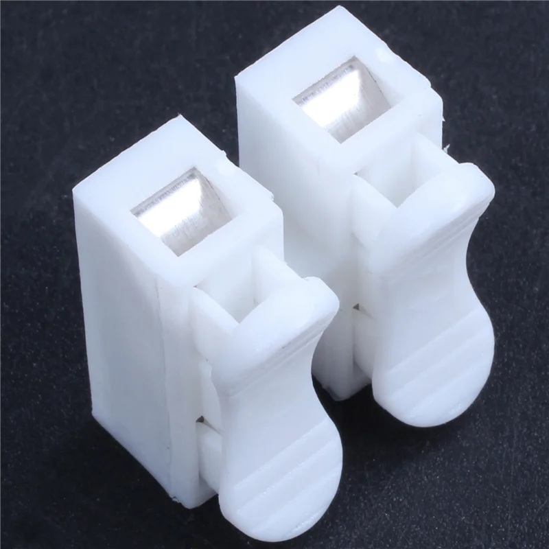 

A50U 500PCS CH2 Spring Quick Wire Connector Cable Clamp Terminal Block Connector For LED Strip Light