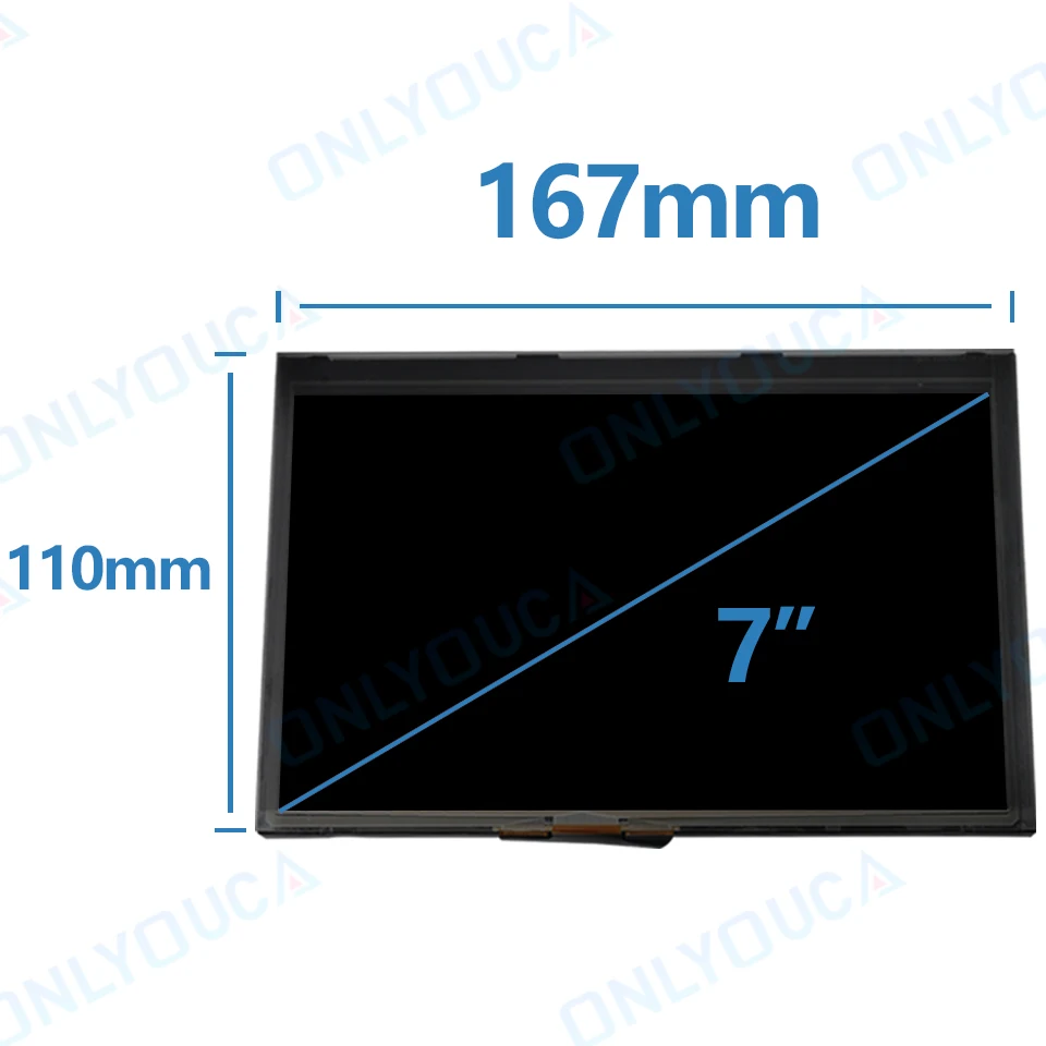 Display LCD da 7 pollici Touch Screen per Jeep Compass 2017-2020 Radio lettore DVD navigazione GPS TD0-WXGA0700K00057-V1