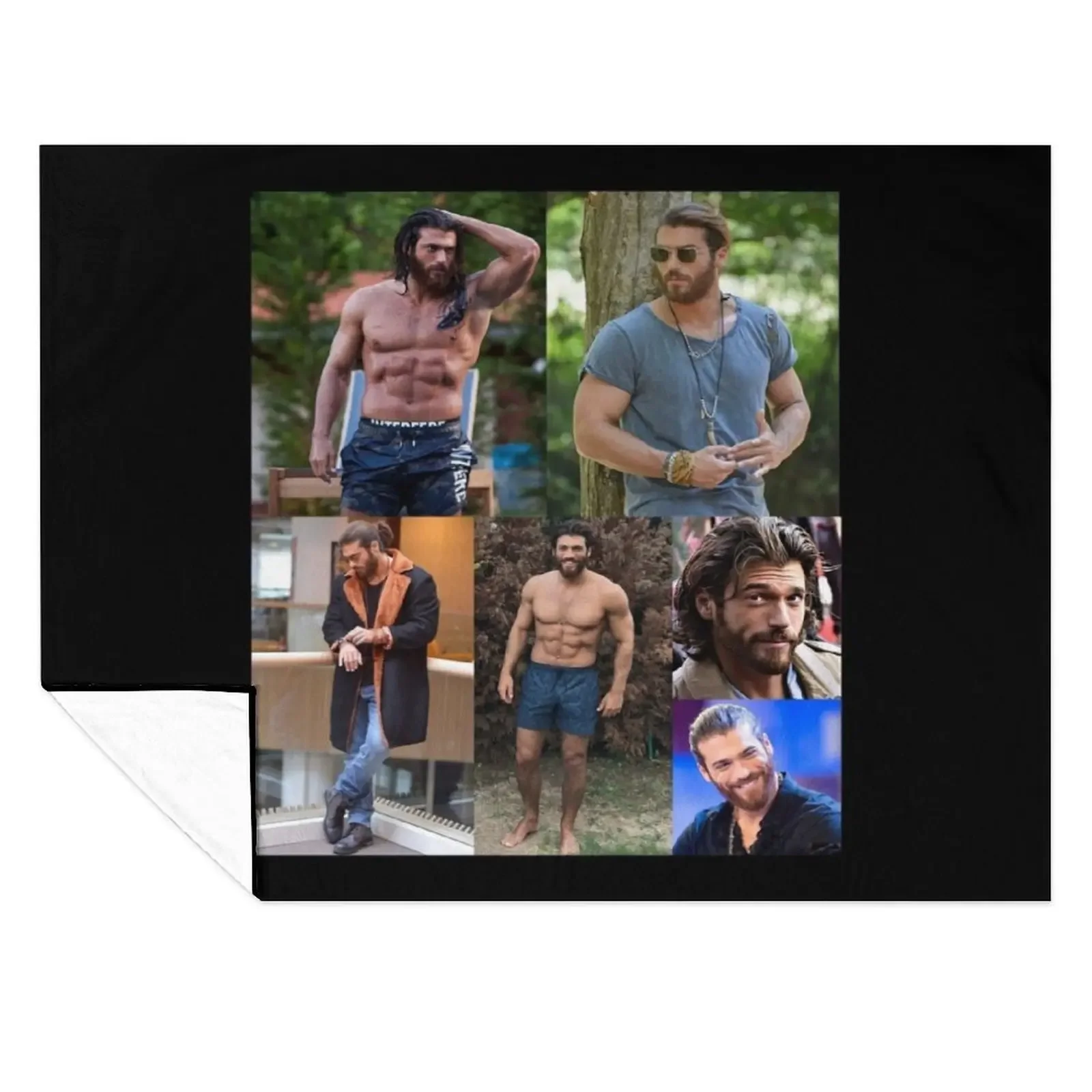 

can yaman Throw Blanket anime Warm Beautifuls Thermal Blankets