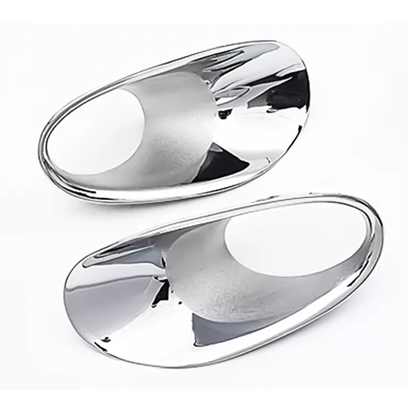 For HONDA Accord 8th 2008 2009 2010 2011 2012 Front Fog light Lamp Cover Trim Foglight Lamp Shade Frame Decoration Bumper Chrome
