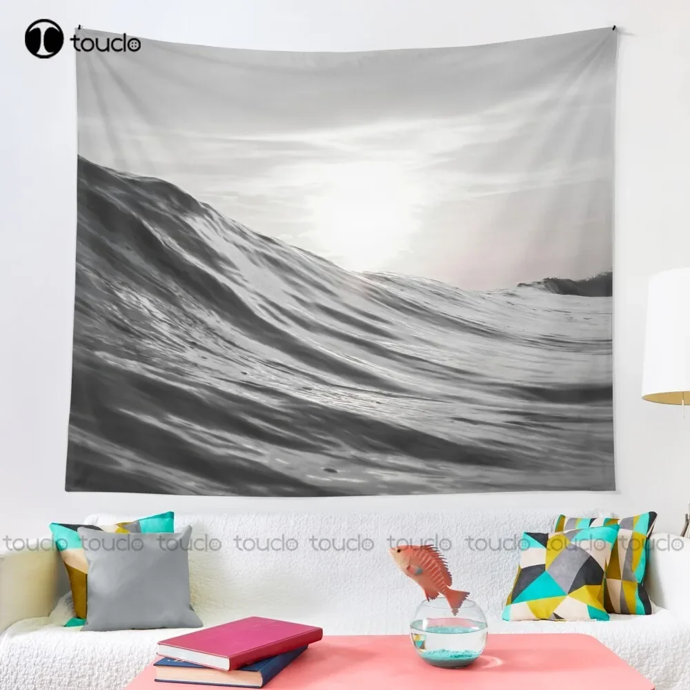 Motion Of Water Water Ocean Sea Wave Motion Nature Tapestry Purple Tapestry Blanket Tapestry Bedroom Bedspread Decoration