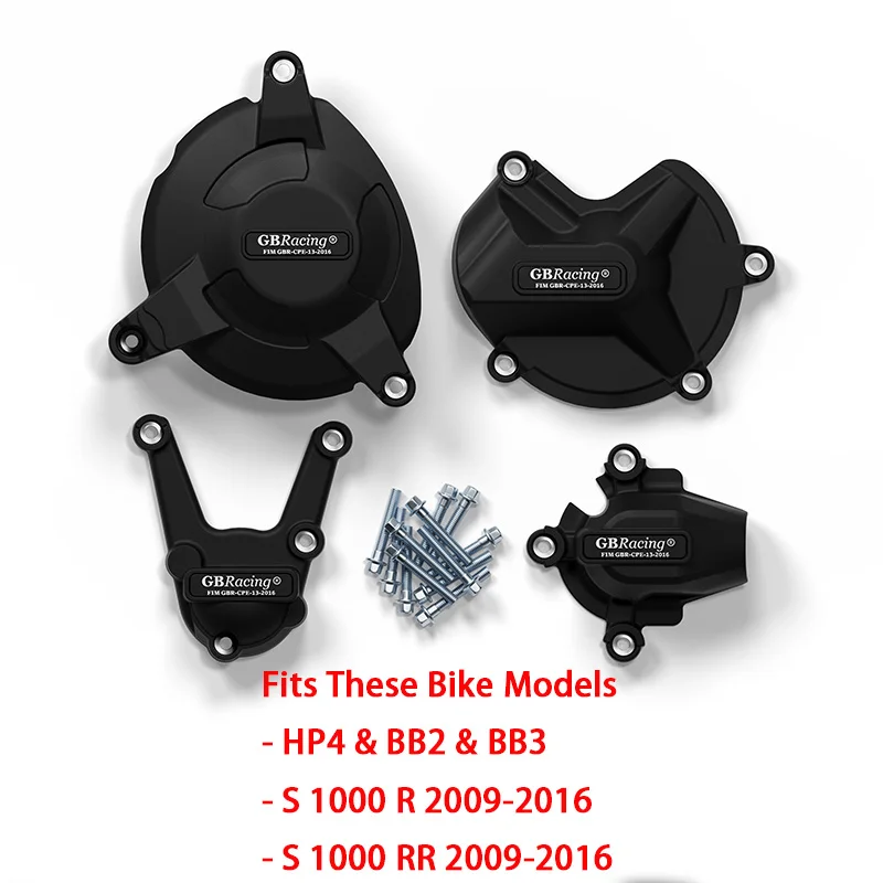 S1000RR / S1000R HP4 2009 2010 2011 2012 2013 2014 2015 2016 Motorcycle Engine Case Guard Protector Cover Motorrad Carenados image 3
