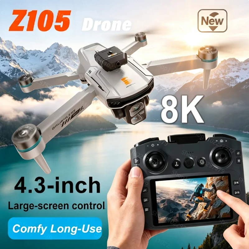 Drone Camera Vlog - Z105 미니 드론 RC 쿼드콥터 브러시드