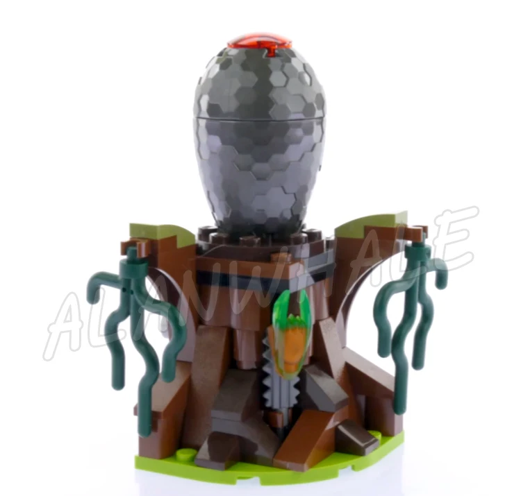 101pcs  The Vermillion Attack Egg Kai Rivett Slackjaw 10578 DIY Building Blocks 70621 Children Sets Compatible with Model 06047