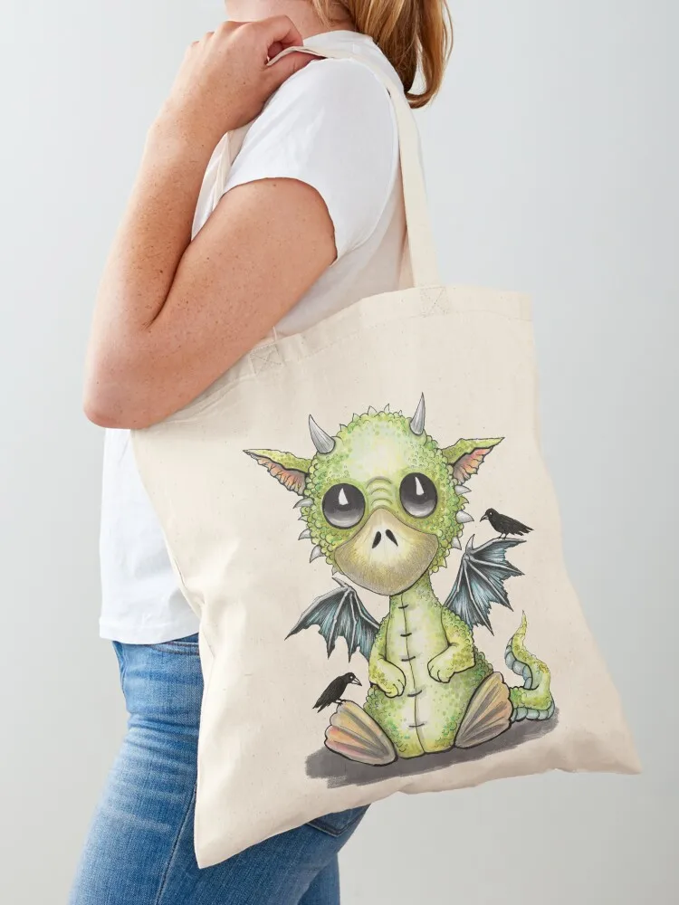 

Cute Dragon Ducky Tote Bag Handbags hand bag Candy bags canvas tote