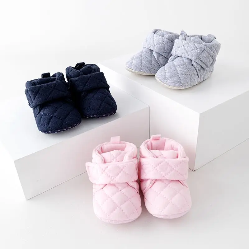 

Детские зимние мягкие хлопковые домашние кроссовки для новорожденных для детей 0-9-18 месяцев, для маленьких девочек и мальчиков, новинка 2023 года, модные BMB3142