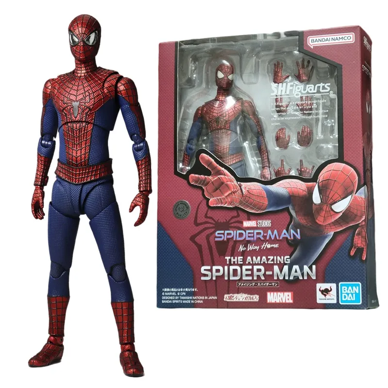 BANDAI SHF Spider-Man No Way Home the amazing Spider Man Andrew Garfield Action Figures limited edition Doll