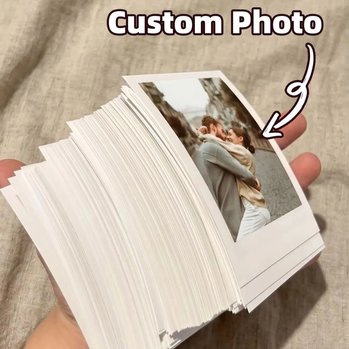 1/3/5 pièces d'impressions photo personnalisées, cadeaux photo personnalisés pour l'agencement d'album, projets de bricolage et décoration de pièce